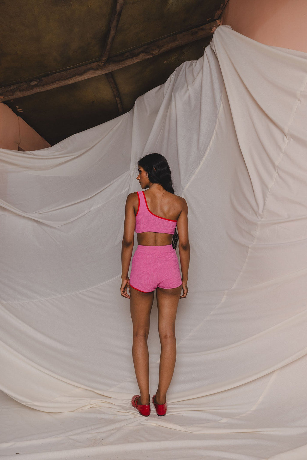 Nura One-Shoulder Top