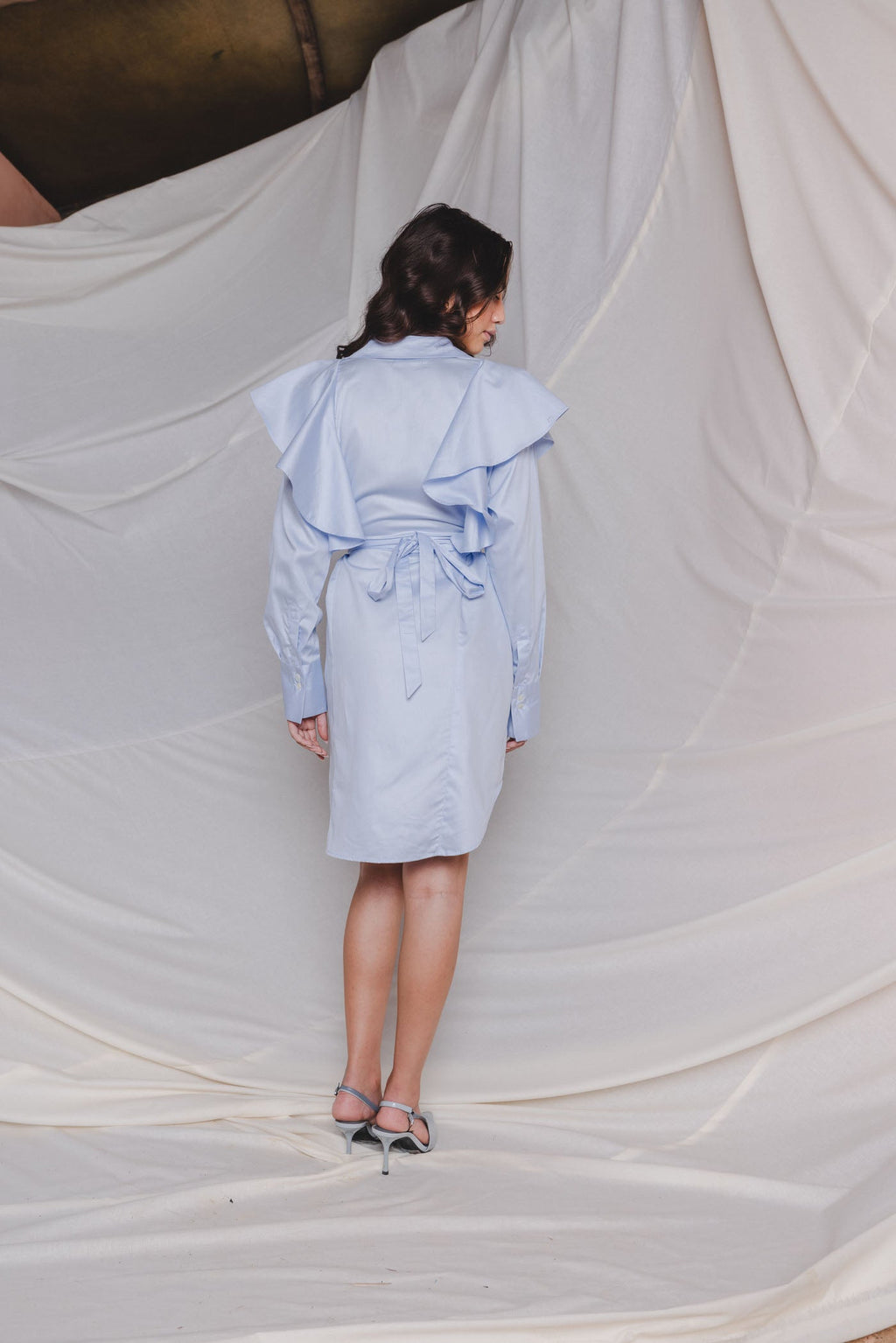 Skyline Ruffle Dress