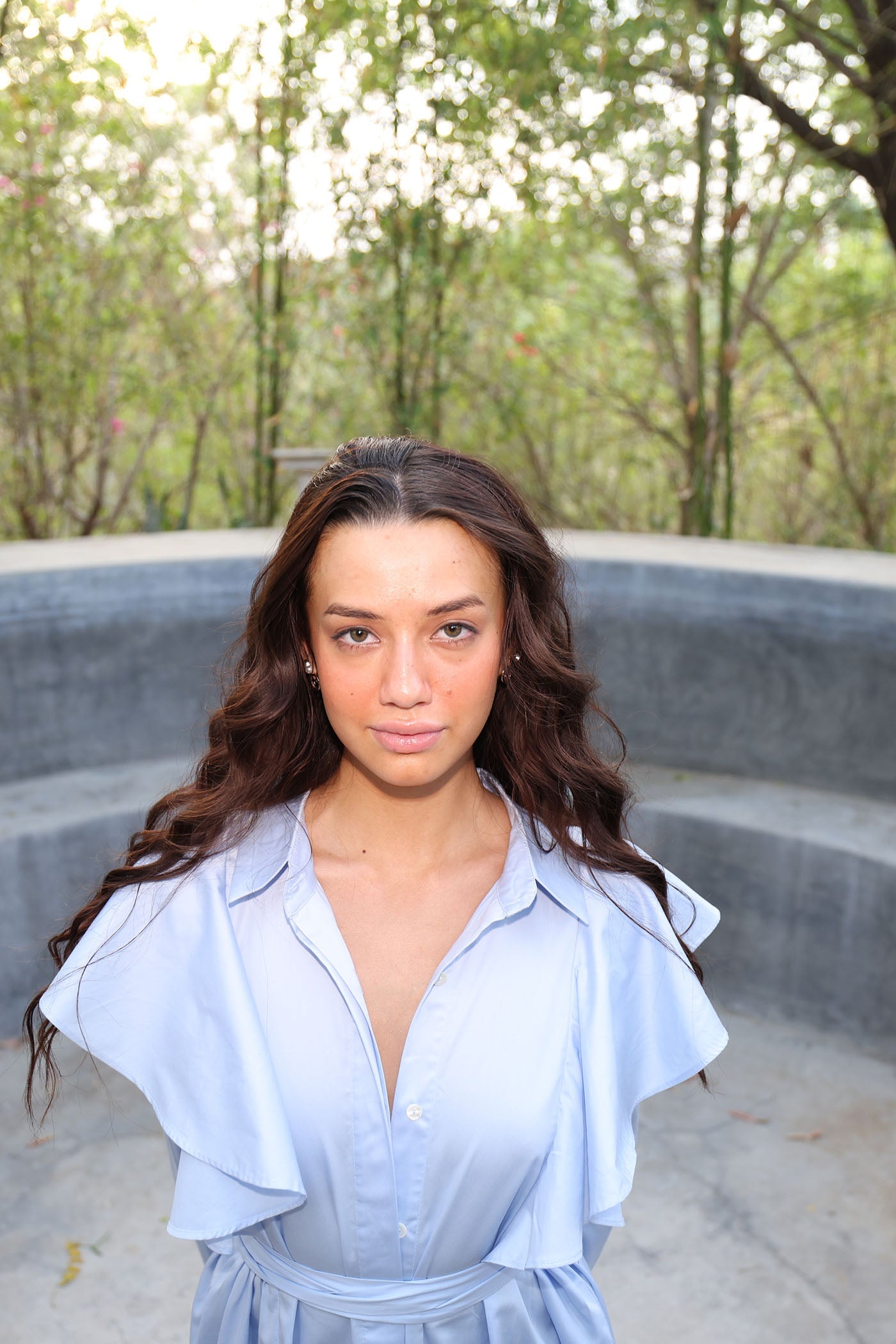 Skyline Ruffle Dress