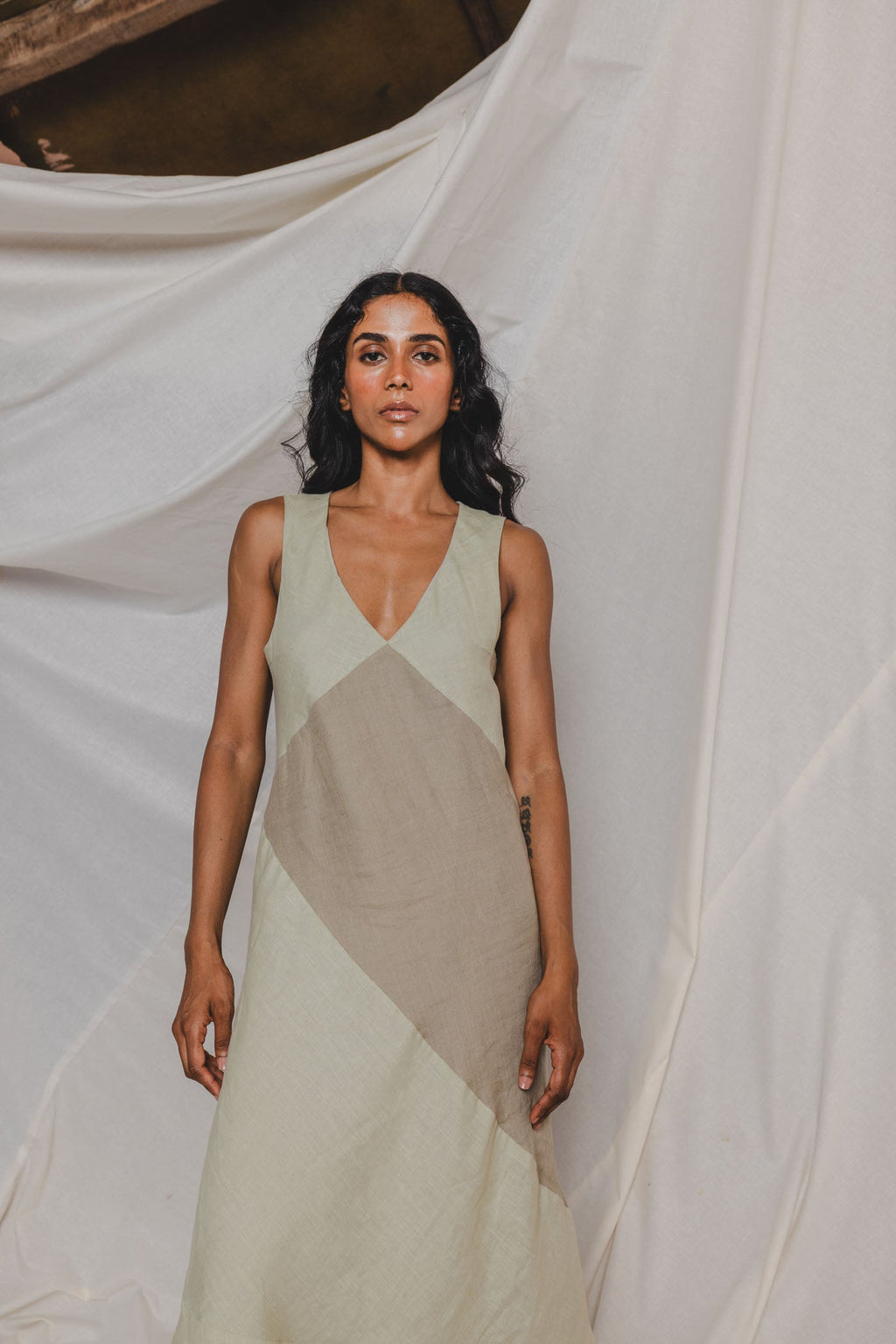 Aria Color Block Dress