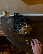 Rocky Bag - Lennon (black & gold)