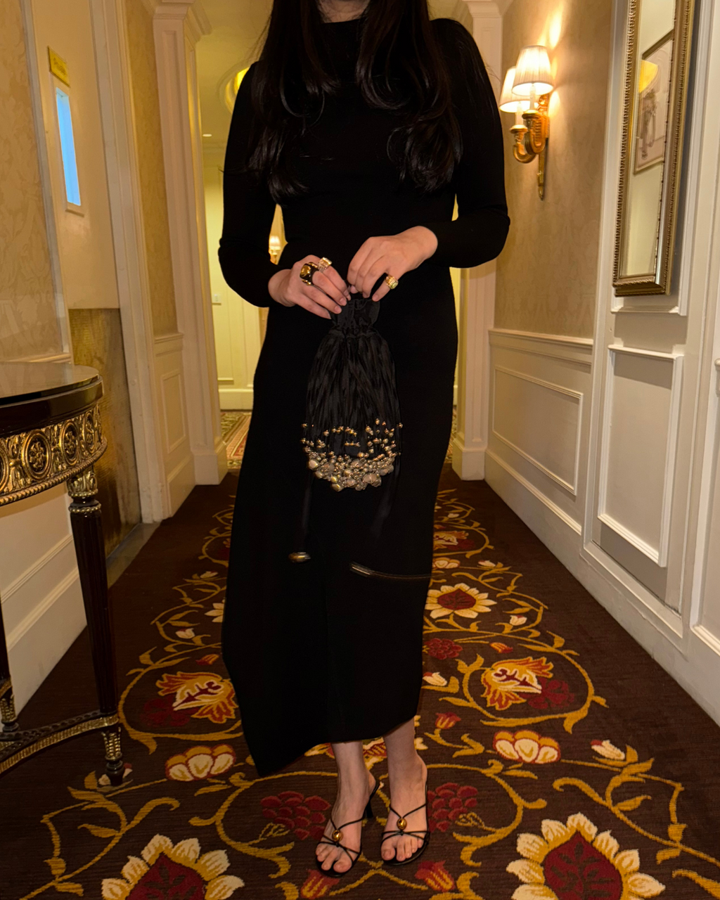 Rocky Bag - Lennon (black & silver)