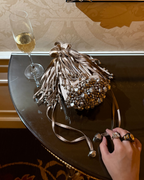 Rocky Bag - Lennon (nude & silver)