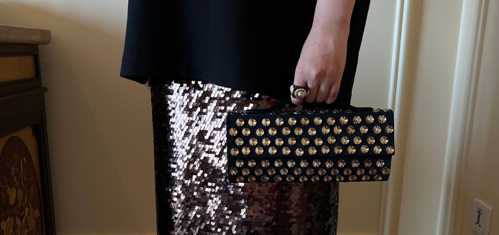 Fūtō Bag - Dusky Gold Polka