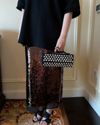 Fūtō Bag - Silver Polka