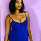 Underwired and Padded One Piece Swimsuit- Royal Blue