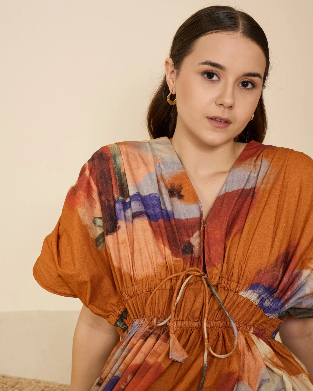 Nirvana Dress in Mystic Lagoon Print