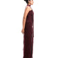 CURVE SKIRT- MERLOT