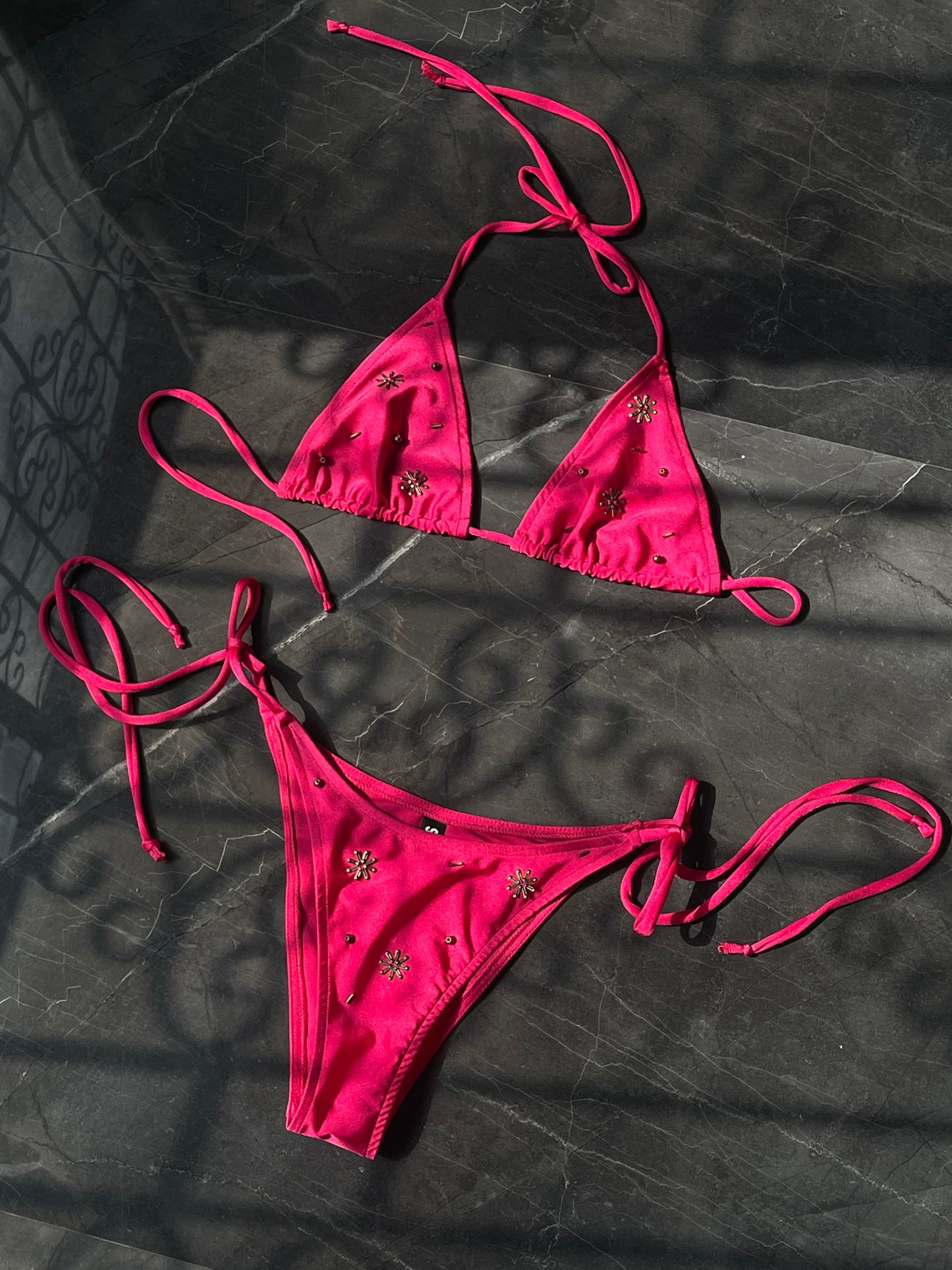 Tie bikini bottoms - Maya