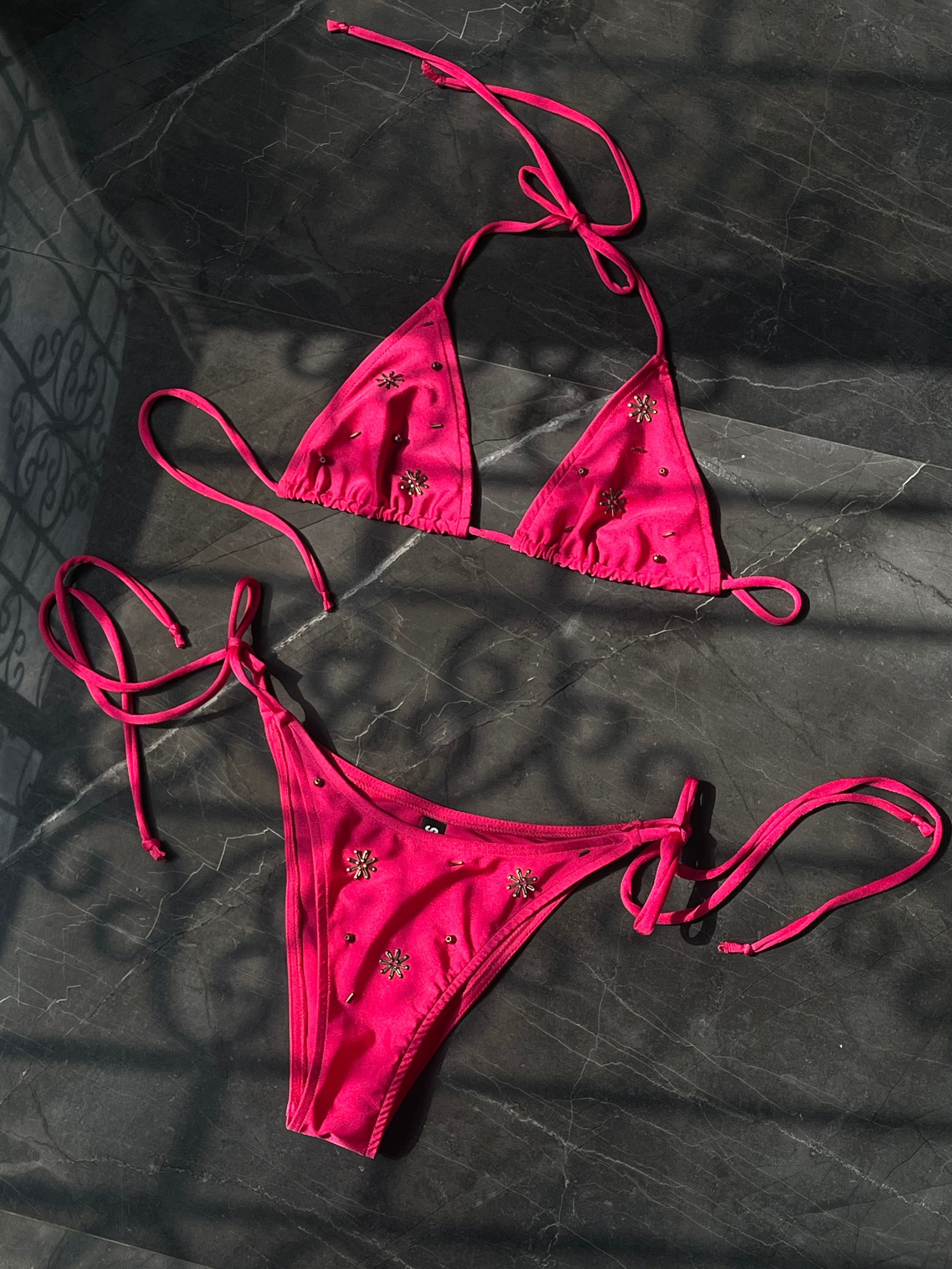 Tie bikini bottoms - Maya