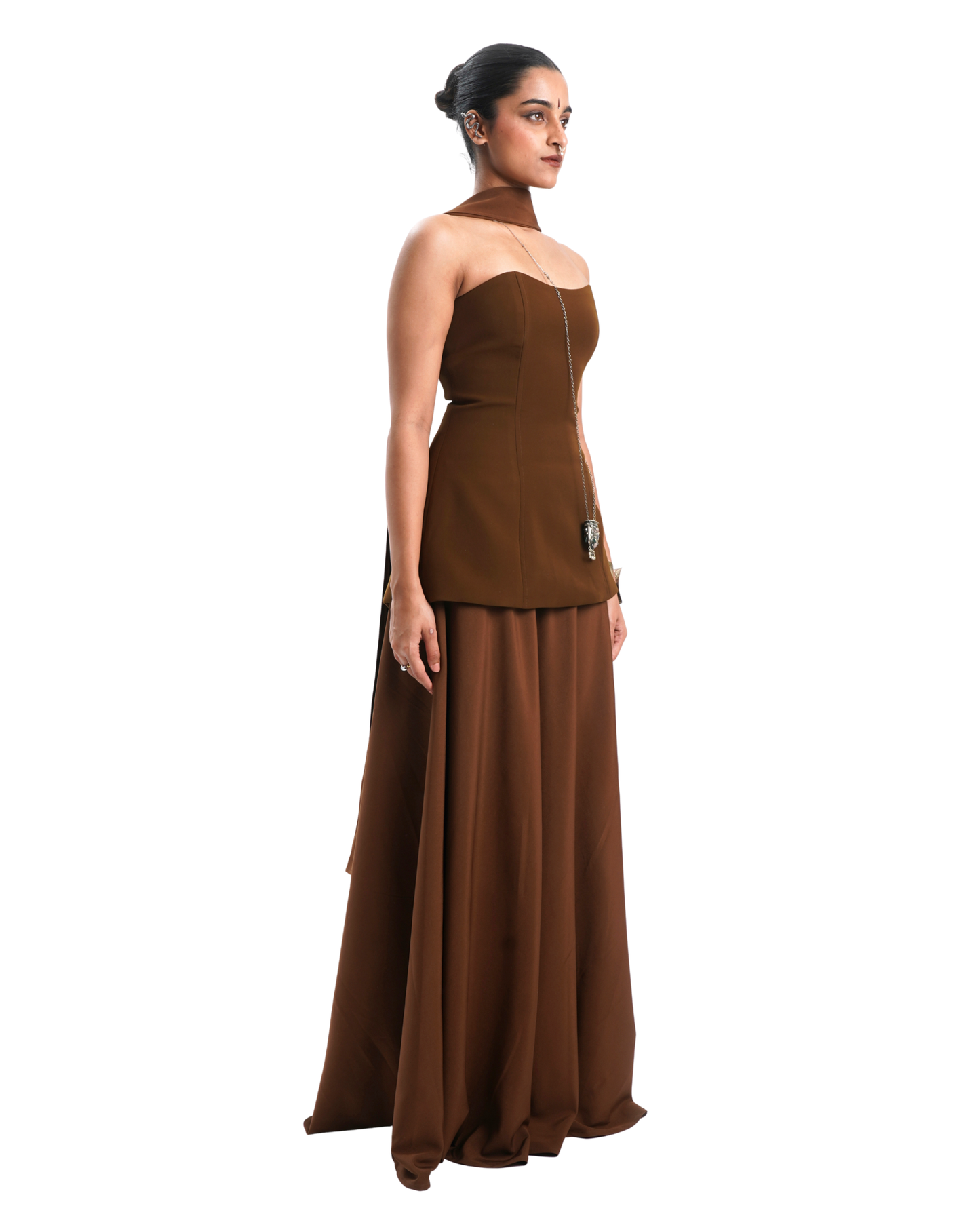 IRA CORSET- DEEP MUSTARD