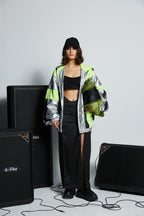 Black Rhinestones Bralette