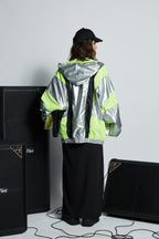 Black Double Slit Skirt