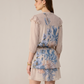 Camille Blouse - Coral Bloom