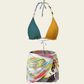 Tropic Bloom Set Blue-Yellow