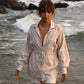 Jade String Shirt - Beige