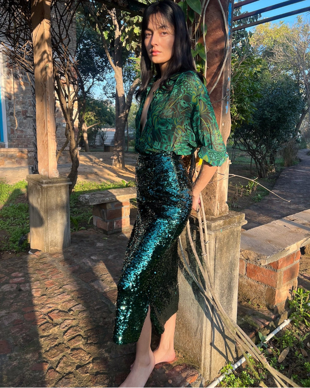 Skirt - Emerald Jungle