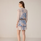 Camille Skirt - Coral Bloom