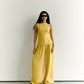 Yellow Wide Leg Pants