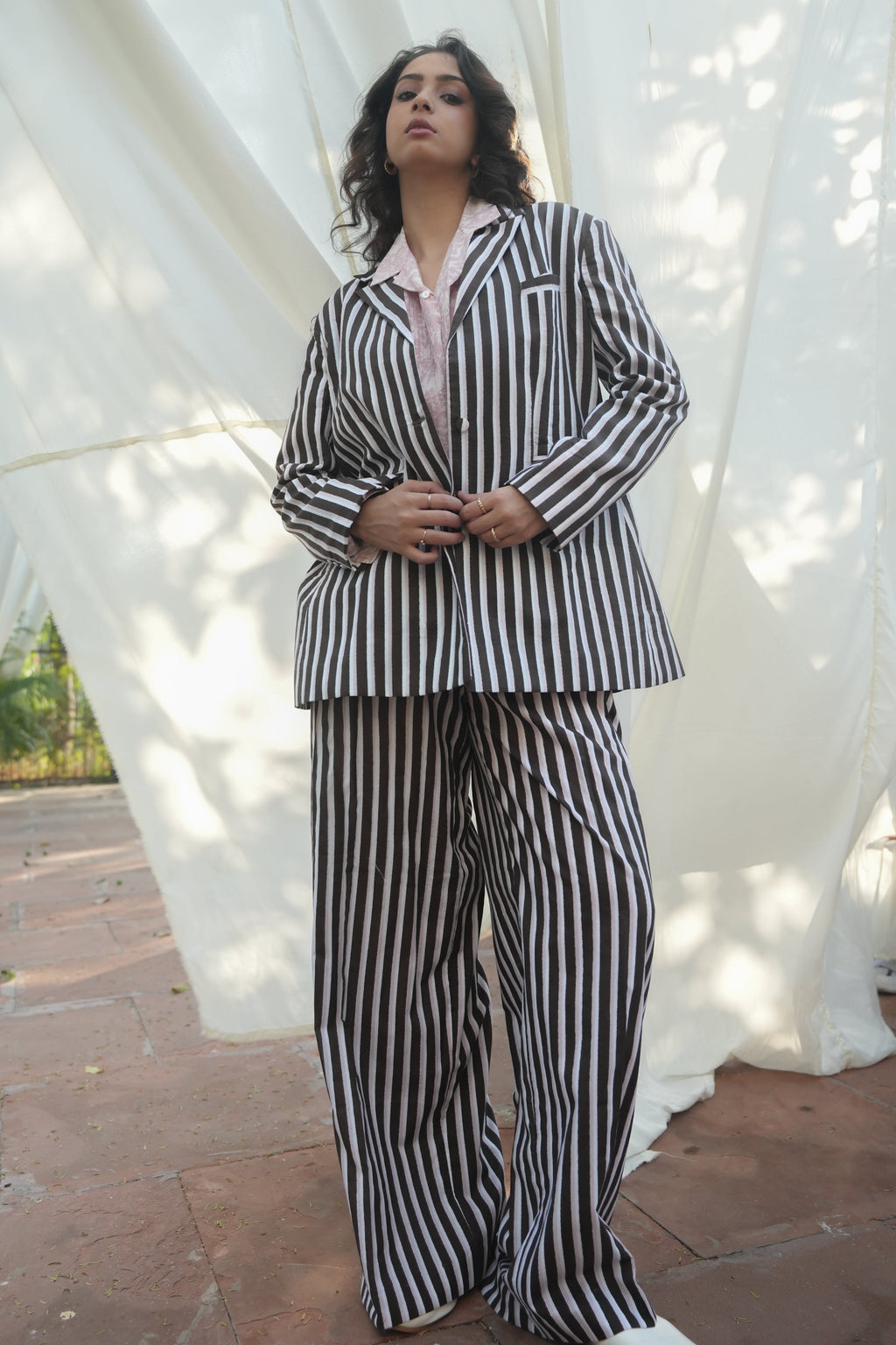 Eira Double-Buttoned Blazer