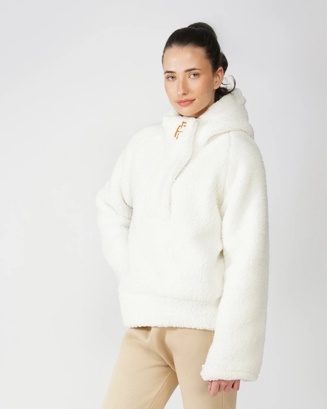 Sherpa Hooded Monogram Blouson