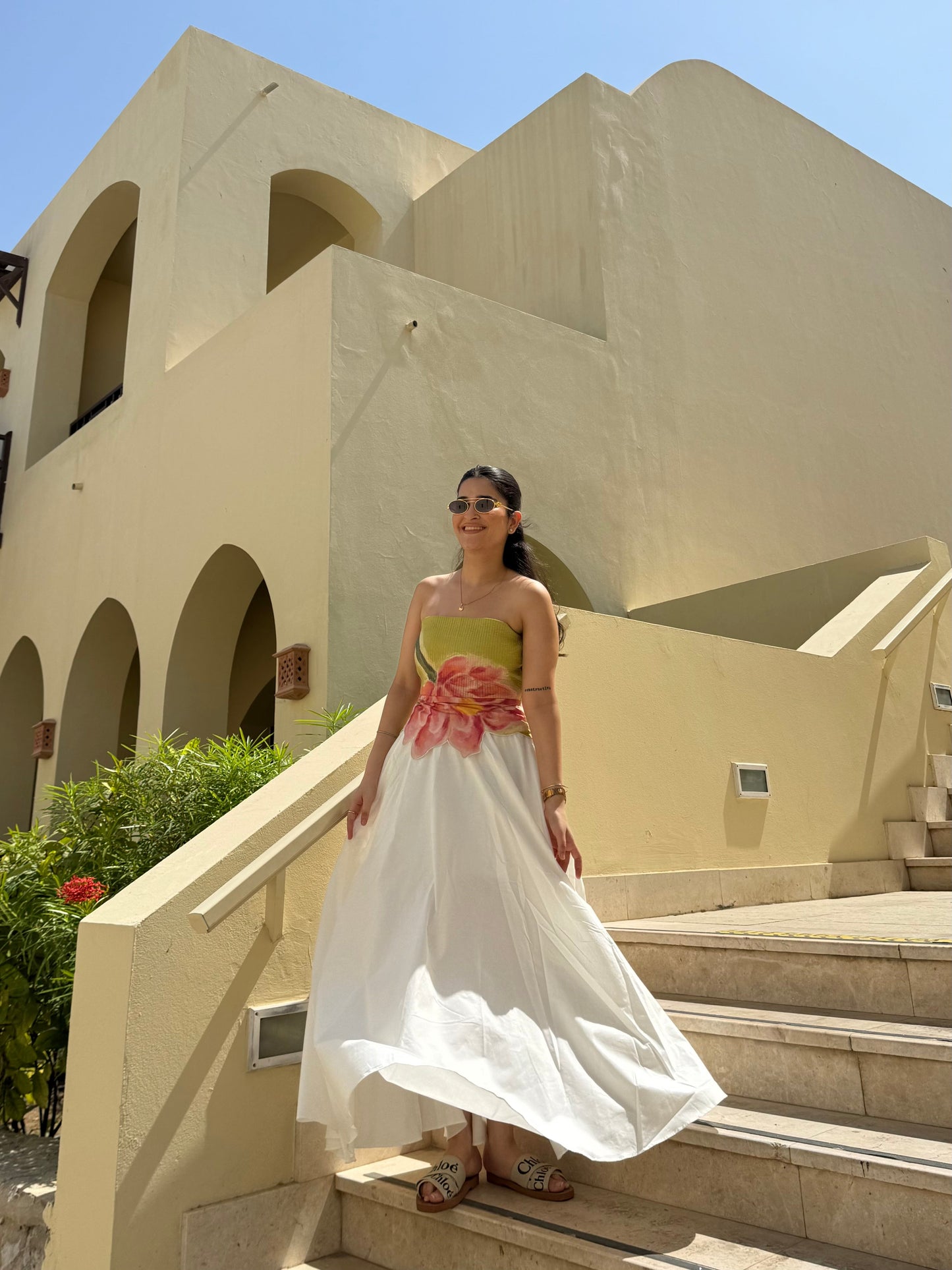 Margot Set in Tuscan Olive Print