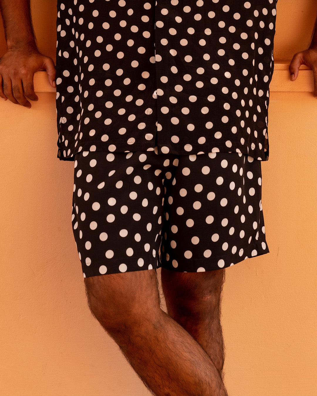 Swim Shorts - Noir Dot