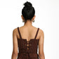 Knotty Corset - Brown