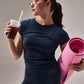 SEAMLESS TSHIRT - COFFEE