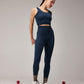 SEAMLESS LEGGINGS - NAVY BLUE
