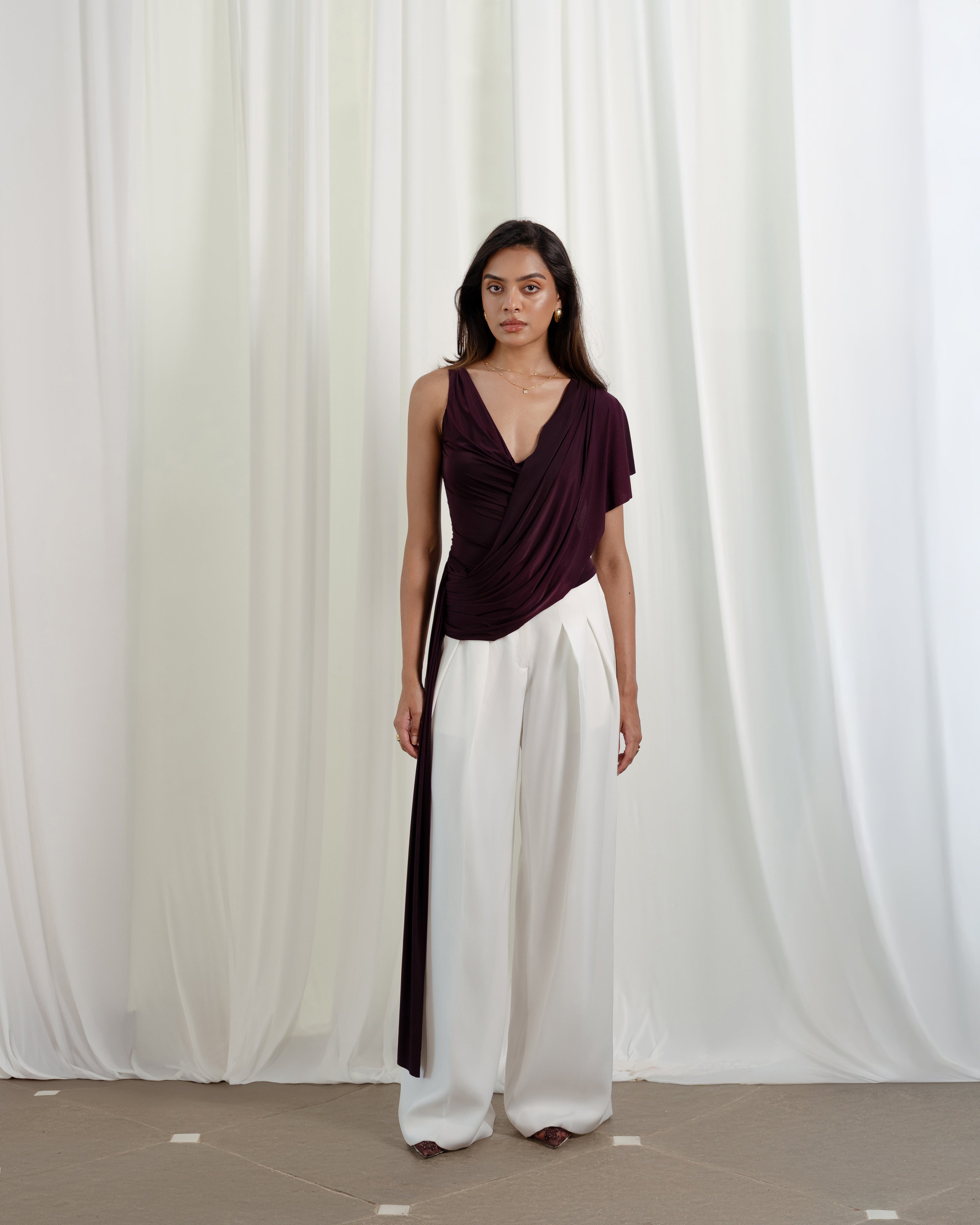 Chandelier Top (Burgundy)