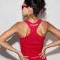 SEAMLESS RACERBACK TOP - AGNI