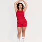 SEAMLESS BIKER SHORTS - AGNI