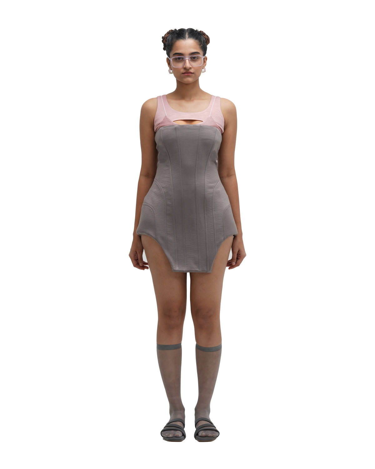 CYBER ROSE DRESS