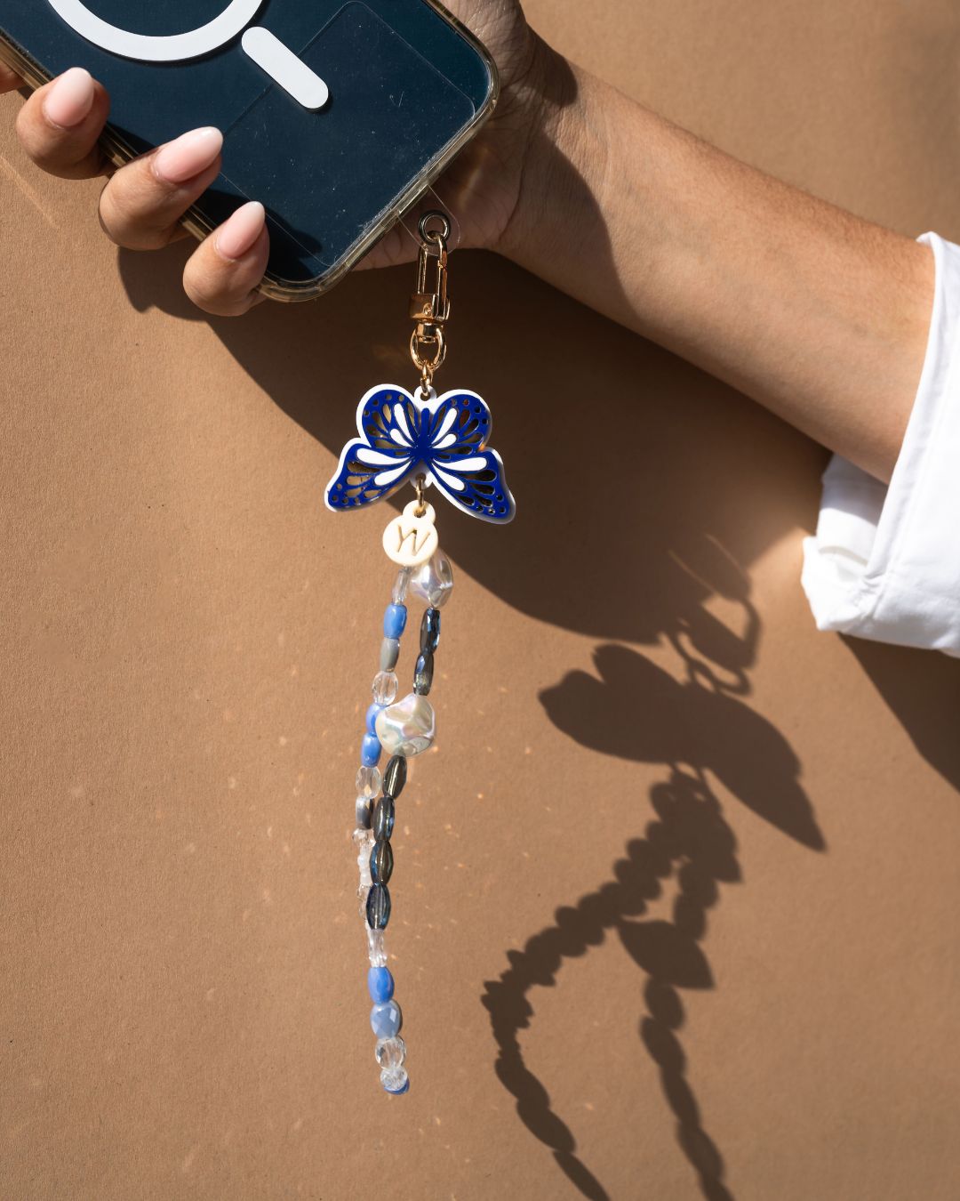 BLUE  ELARA SHORT PHONE STRAP