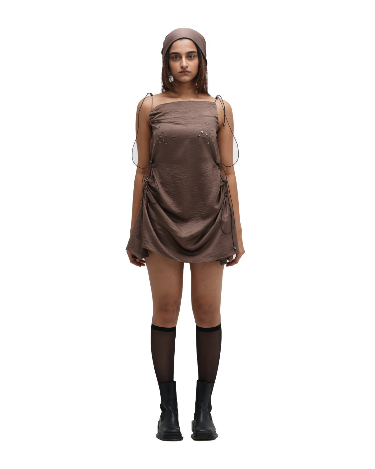 RUCH HOUR MINI DRESS