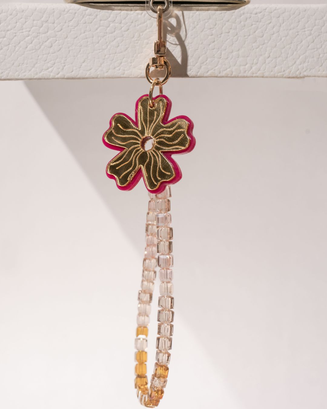 HONEYDRIP SHORT CRYSTAL PHONE STRAP