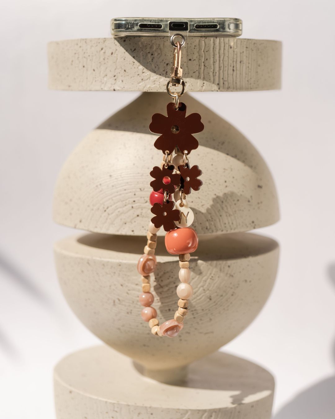 GAIA STONE SHORT PHONE STRAP