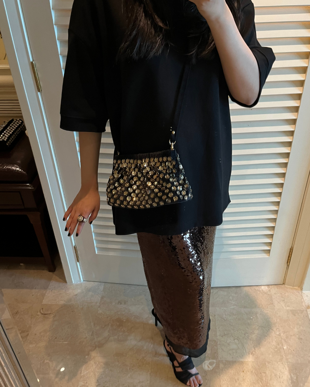 Bobbi Bag - Alien Superstar (Dusky Gold)