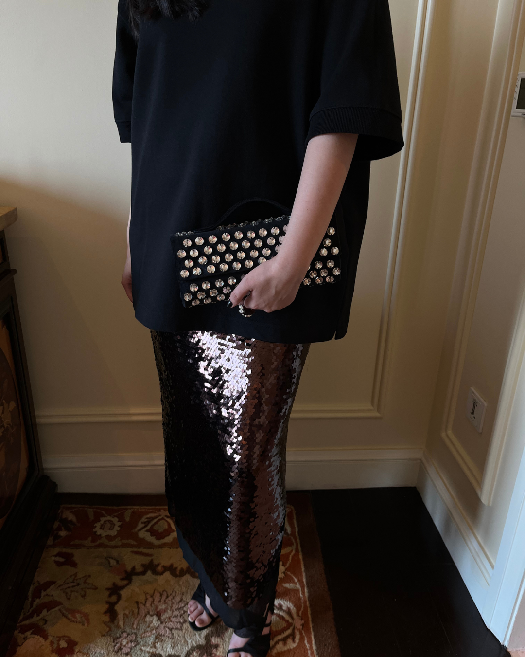 Fūtō Bag - Silver Polka