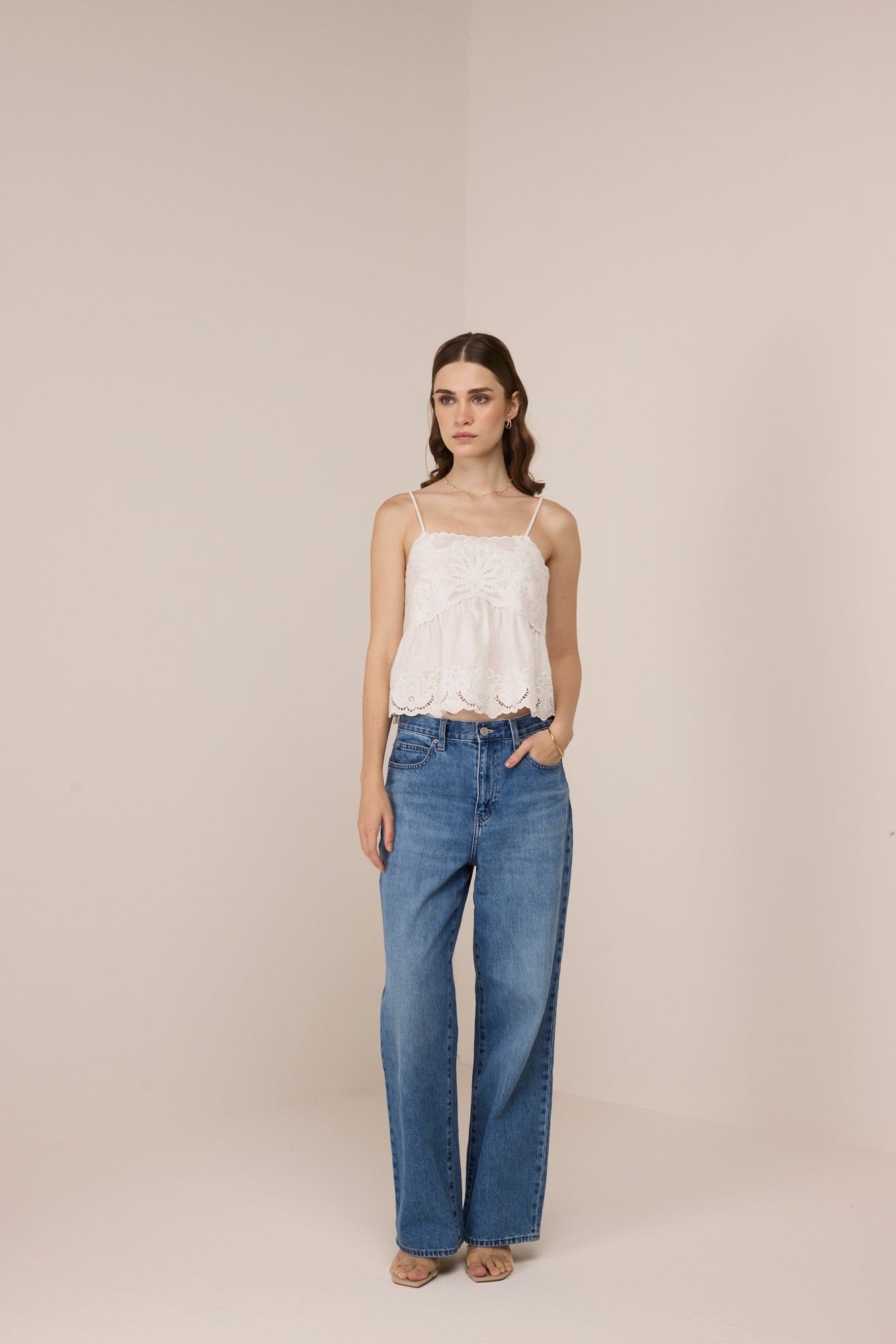 Natasha Patel in Cyprus Blouse