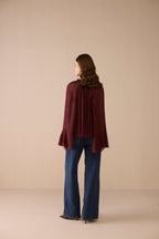 Merlot Blouse