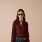 Merlot Blouse