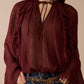 Merlot Blouse
