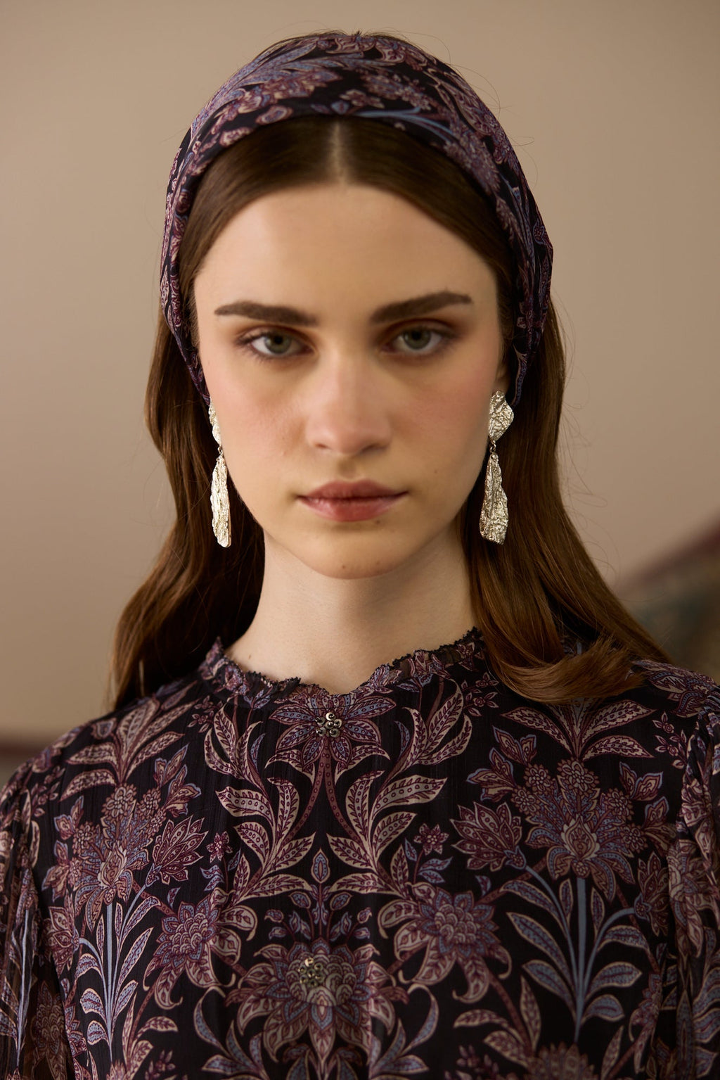 Midnight Orchid Scarf