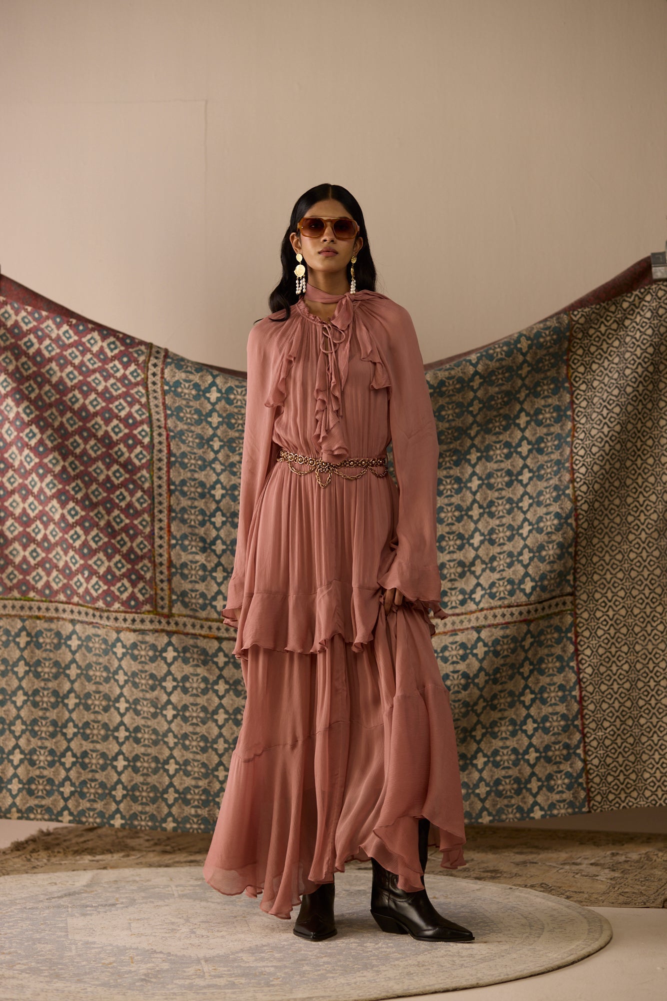 Meghna Pahwa in Delilah Maxi Dress