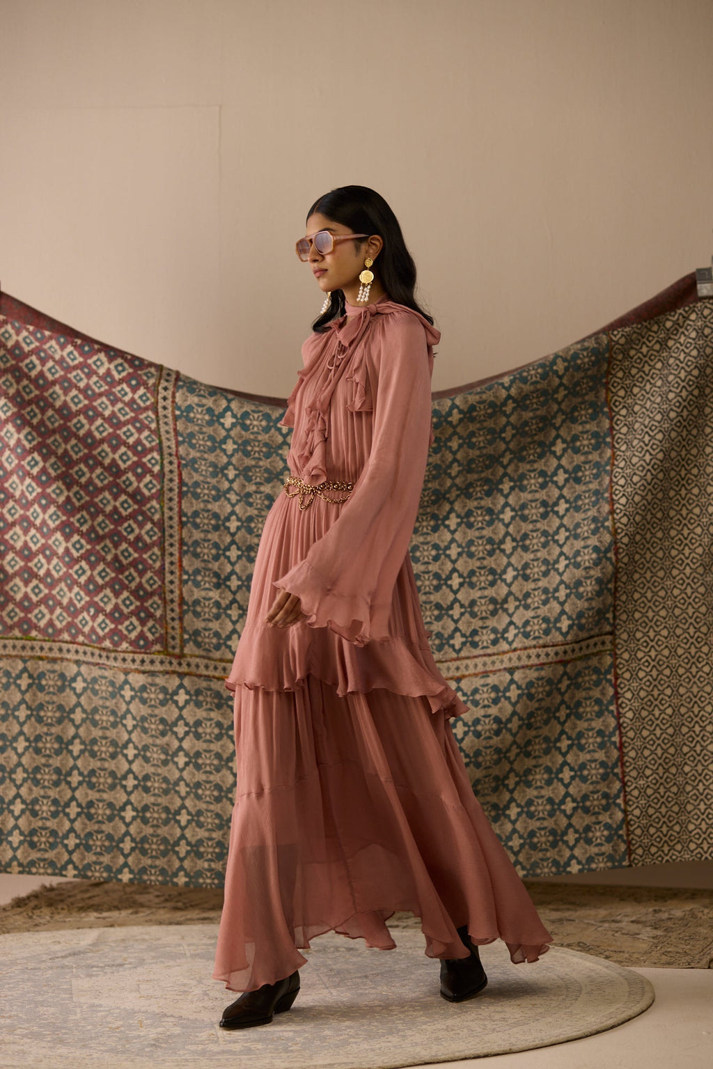 Meghna Pahwa in Delilah Maxi Dress