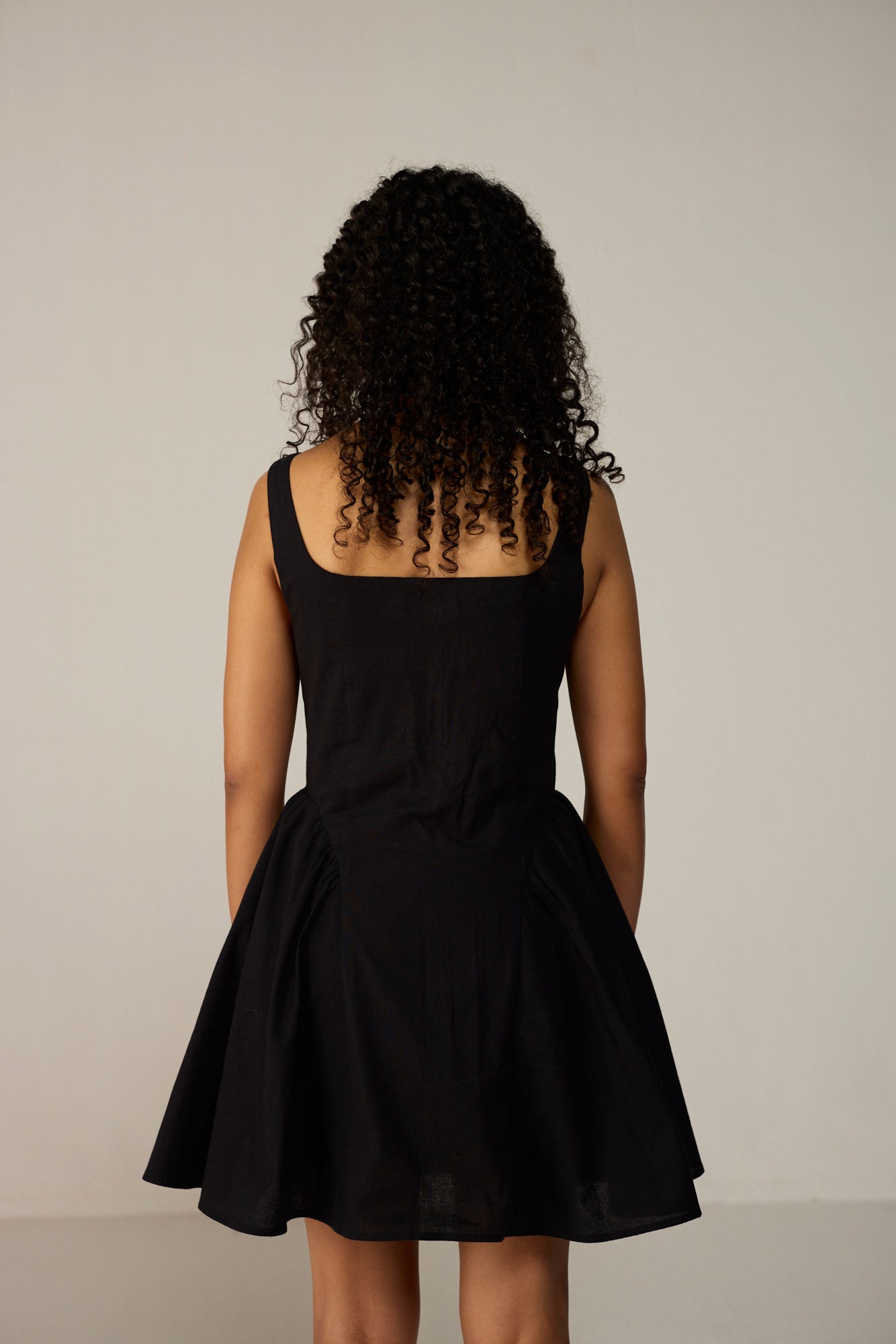 Leya Mini Dress - Black