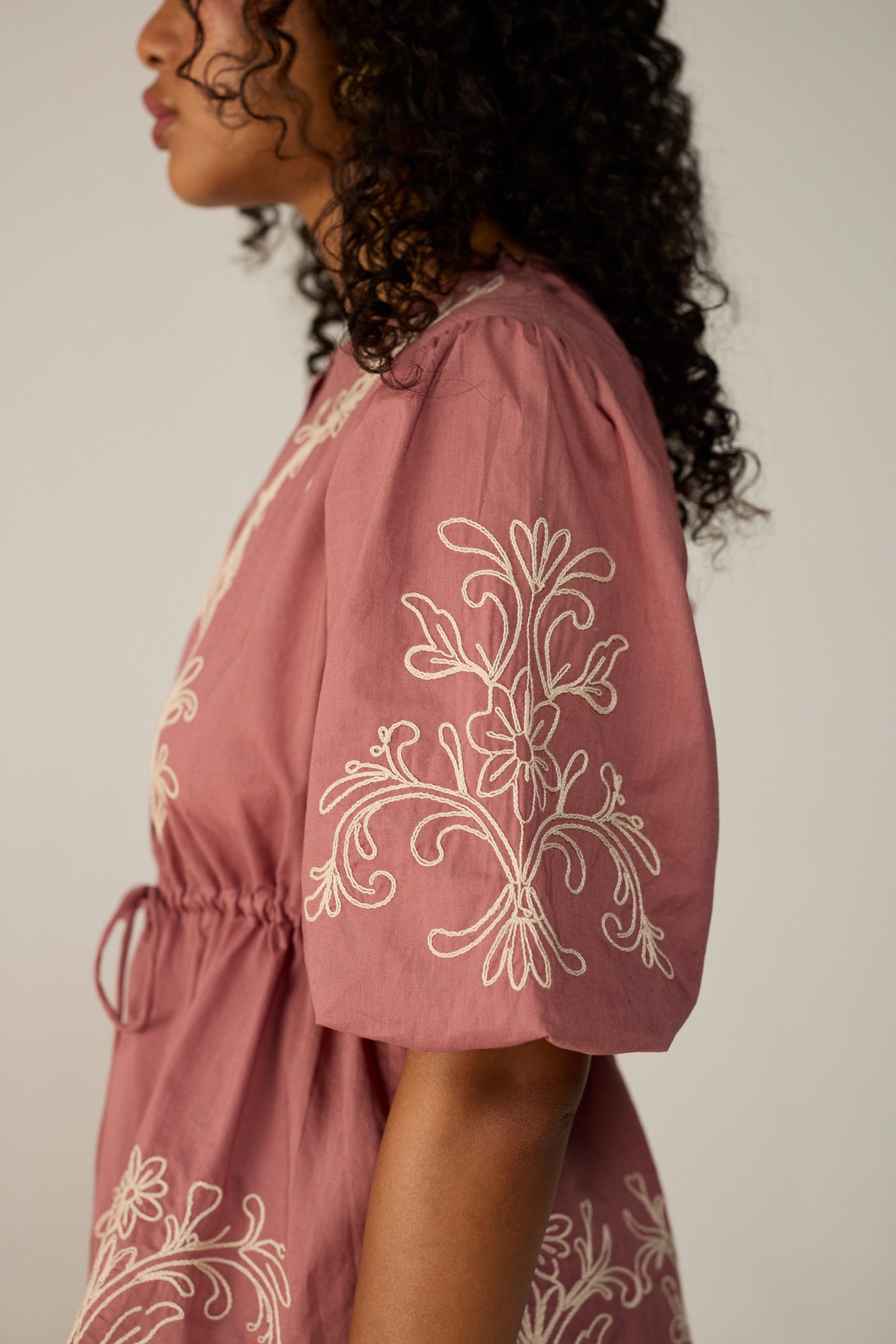 Vivia Blouse - Mauve