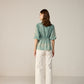 Vivia Blouse - Nordic Teal